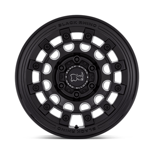 Black Rhino Hard Alloys FUJI 17x8 Matte Black 5x114.3 38mm