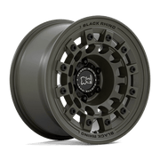 Black Rhino Hard Alloys FUJI 17x8 Olive Drab Green 5x114.3 38mm