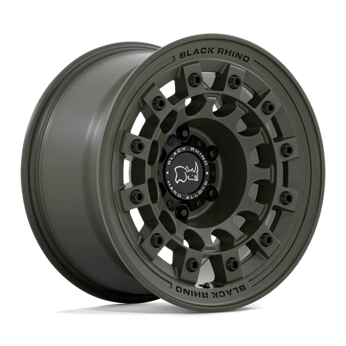 Black Rhino Hard Alloys FUJI 17x8 Olive Drab Green 5x114.3 38mm
