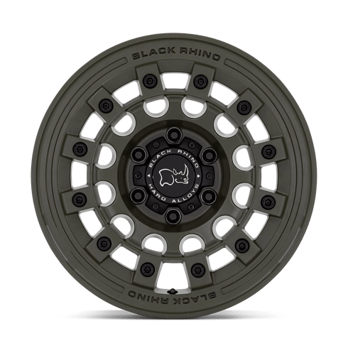 Black Rhino Hard Alloys FUJI 17x8 Olive Drab Green 5x114.3 38mm