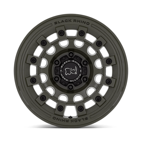 Black Rhino Hard Alloys FUJI 17x8 Olive Drab Green 5x114.3 38mm