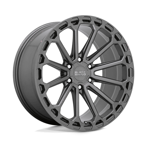 Black Rhino Hard Alloys KAIZEN 17x9.5 Matte Gunmetal 6x135 12mm
