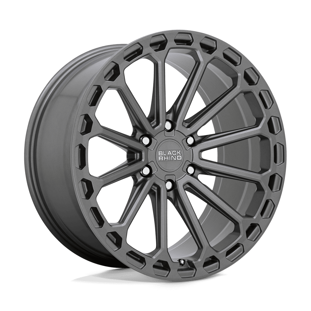 Black Rhino Hard Alloys KAIZEN 17x9.5 Matte Gunmetal 6x135 12mm