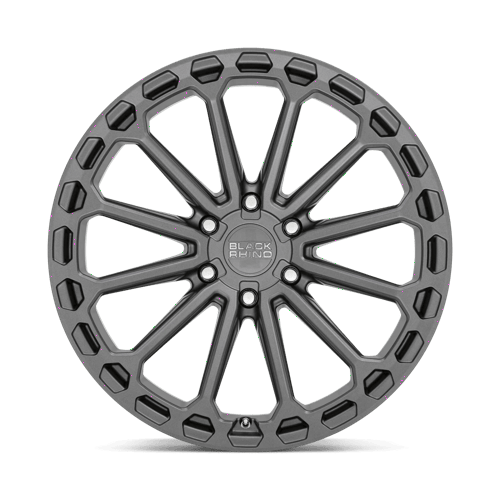 Black Rhino Hard Alloys KAIZEN 17x9.5 Matte Gunmetal 6x135 12mm