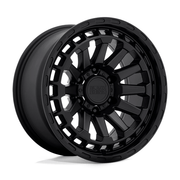 Black Rhino Hard Alloys RAID 18x9.5 Matte Black 6x135 12mm