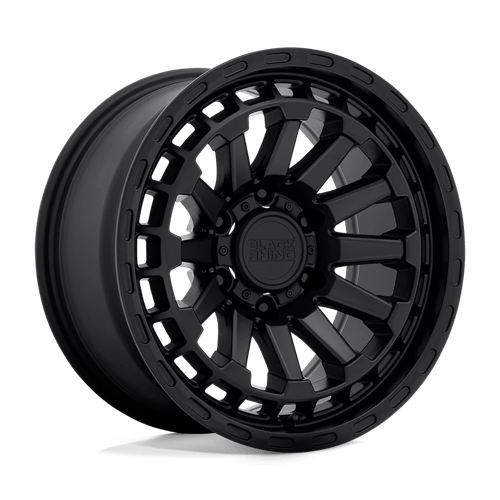 Black Rhino Hard Alloys RAID 18x9.5 Matte Black 6x135 12mm