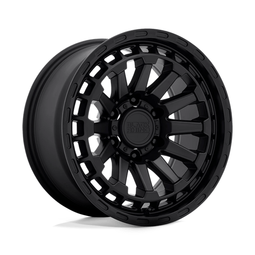 Black Rhino Hard Alloys RAID 18x9.5 Matte Black 6x135 12mm