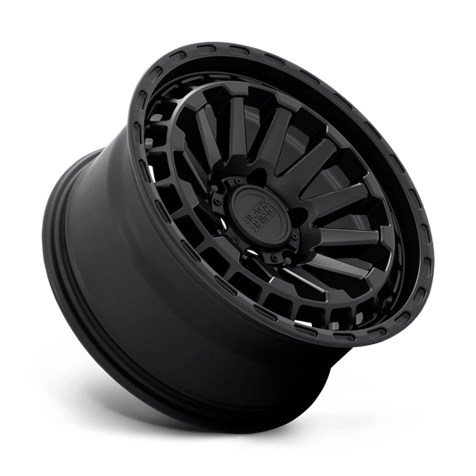 Black Rhino Hard Alloys RAID 18x9.5 Matte Black 6x135 12mm