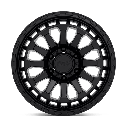 Black Rhino Hard Alloys RAID 18x9.5 Matte Black 6x135 12mm
