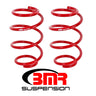 BMR 15-17 S550 Mustang Front Performance Version Lowering Springs - Red