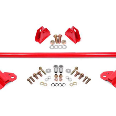 BMR 15-23 Ford S550 Mustang Shock Mount Kit - Red