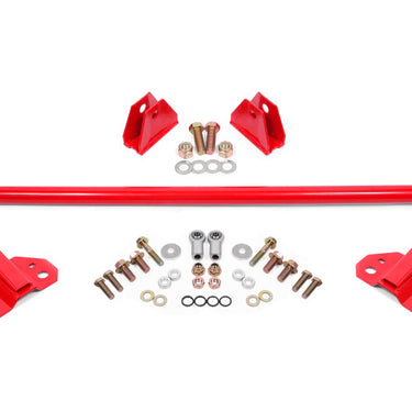 BMR 15-23 Ford S550 Mustang Shock Mount Kit - Red