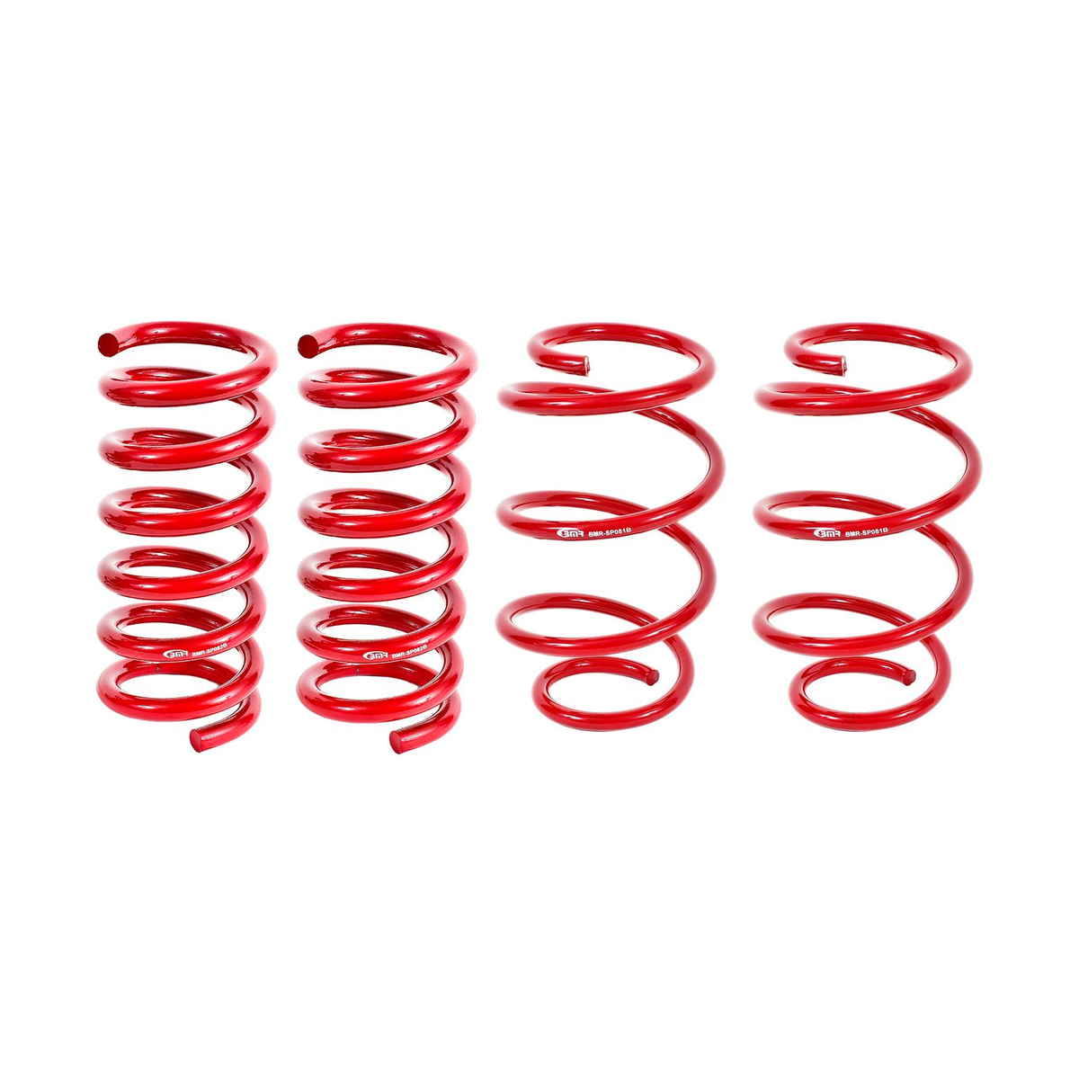 BMR SP080 red performance lowering spring set of four