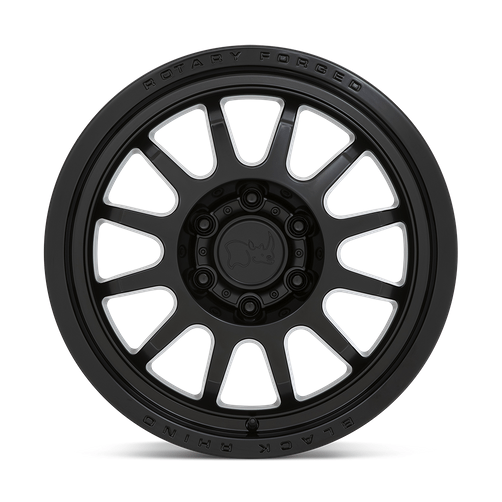 Black Rhino Hard Alloys RAPID 18x9 Matte Black 6x135 12mm