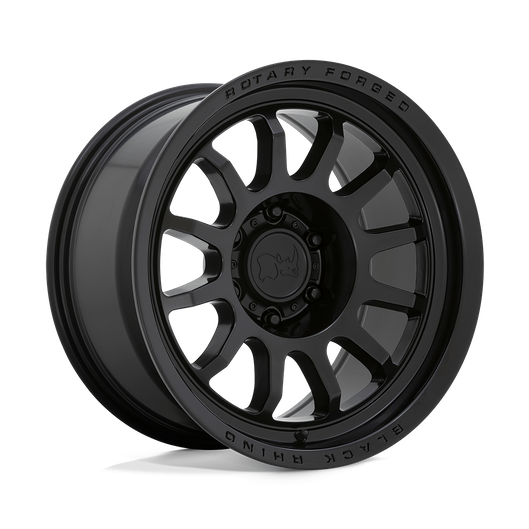 Black Rhino Hard Alloys RAPID 18x9 Matte Black 6x135 12mm