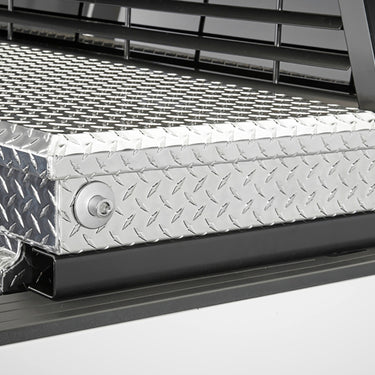 BackRack 2015+ Ford F-150 Aluminum Body Toolbox 21in No Drill Hardware Kit