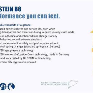 Bilstein 4600 Series 2014 Ford F-150 2WD Rear Shock Absorber