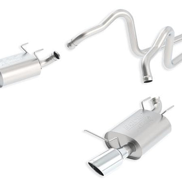 Borla 11-12 Ford Mustang 3.7L AT/MT RWD 2dr ATAK SS Catback Exhaust