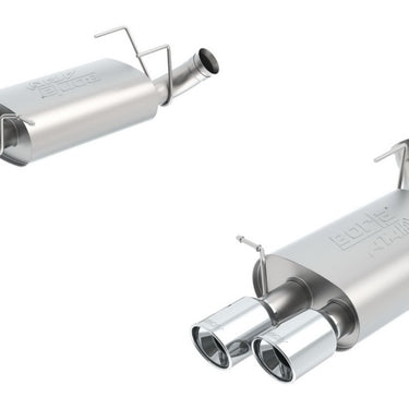 Borla 13-14 Mustang Shelby GT500 GT 5.8L V8 RWD Dual Split Rear Exit ATAK Exhaust Rear Section Only