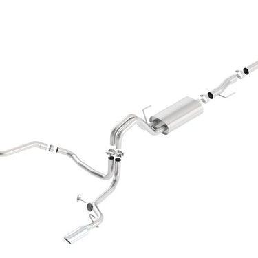 Borla 15-16 Ford F-150 2.7L/3.5L V6 / 5.0L V8 Ext. Cab Std. Bed CB Exh Touring Single Split Rear Ext