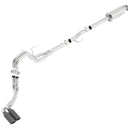 Borla 15-16 Ford F-150 3.5L EcoBoost Ext. Cab Std. Bed Black Chrome CB Exhaust ATAK Truck Side Exit