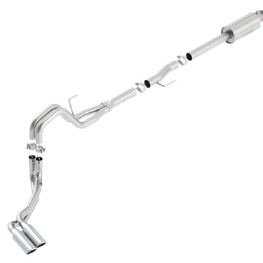 Borla 15-16 Ford F-150 3.5L EcoBoost Ext. Cab Std. Bed Catback Exhaust ATAK Truck Side Exit