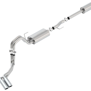 Borla 15-16 Ford F-150 3.5L EcoBoost Ext. Cab Std. Bed Catback Exhaust S-Type Truck Side Exit