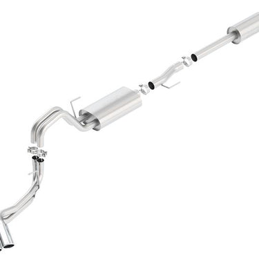 Borla 15-16 Ford F-150 3.5L EcoBoost Ext. Cab Std. Bed Catback Exhaust Touring Truck Side Exit