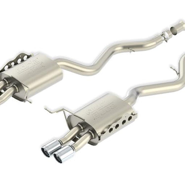 Borla 15-16 Ford F150 3.5L EcoBoost Ext. Cab Black Chrome CB Exht ATAK Single Split Rear Exit