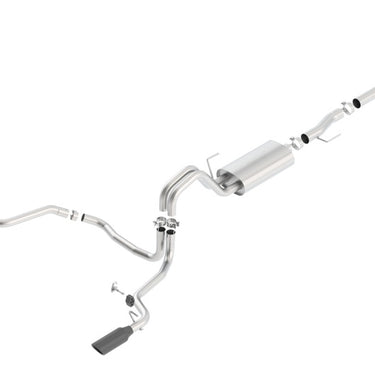 Borla 15-17 F-150 2.7/3.5L V6 EcoBoost / 5.0L V8 Black Chrome Cat-Back Touring Exhaust