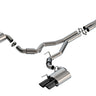 Borla 2024 Ford Mustang GT 5.0L V8 3 in ATAK Catback Non-Active Exhaust- Black Chrome Quad Tip