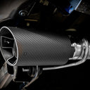 Borla 21-23 Ford Raptor 3in Tail Pipe Kit 4.5in Tip - Carbon Fiber Black Anodized