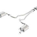 Borla ATAK Cat Back 15 Ford Mustang 3.7L V6 MT/AT 2.25in Pipe 4in Single Round Rolled Tips
