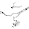 Borla Atak Cat-Back 15-17 Ford Mustang GT 5.0L V8 MT/AT 3in pipe 4in tip