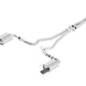 Borla Atak S Cat-Back 15-17 Ford Mustang GT 5.0L V8 MT/AT 2.5in pipe 4in tip (Black Chrome)