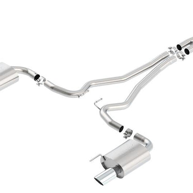 Borla S-Type Cat-Back 15-17 Ford Mustang GT 5.0L V8 MT/AT 2.5in pipe 4in tip