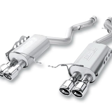 Borla S Type Rear Section 15-17 Ford Mustang 2.3L EcoBoost MT/AT 2.25in pipe 4in tip