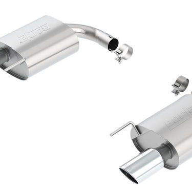 Borla S-Type Rear Section 15-17 Ford Mustang GT 5.0L V8 MT/AT 2.5in pipe 4in tip
