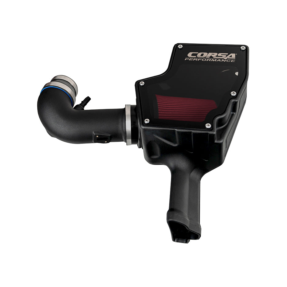 CORSA 419850D closed-box cold air intake with DryTech filter for 2018-2023 Ford Mustang GT 5.0L