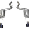 Corsa 18-23 Ford Mustang 5.0L V8 3in Sport Axle-Back Dual Rear Exit w/ 4in Black PVD Pro-Series Tips