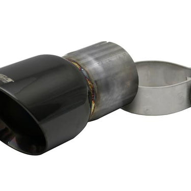 Corsa 1999-2006 Universal Stainless Steel Twin 4.0in Black PVD Pro-Series Tip