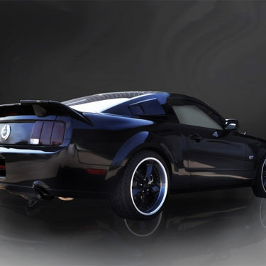 Corsa 2005-2010 Ford Mustang Shelby GT500 5.4L V8 Black Sport Axle-Back Exhaust