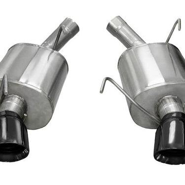Corsa 2005-2010 Ford Mustang Shelby GT500 5.4L V8 Black Sport Axle-Back Exhaust