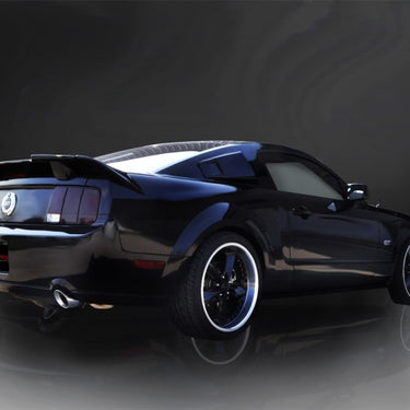 Corsa 2005-2010 Ford Mustang Shelby GT500 5.4L V8 Polished Xtreme Axle-Back Exhaust