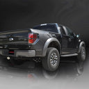 Corsa 2011-2014 Ford F-150 Raptor 6.2L V8 133in Wheelbase Black Xtreme Cat-Back Exhaust