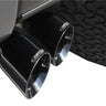 Corsa 2011-2014 Ford F-150 Raptor 6.2L V8 133in Wheelbase Black Xtreme Cat-Back Exhaust