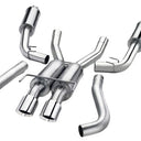 Corsa 2011-2014 Ford F-150 Raptor 6.2L V8 145in Wheelbase Black Xtreme Cat-Back Exhaust