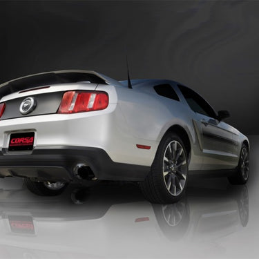 Corsa 2011-2014 Ford Mustang GT/Boss 302 5.0L V8 Black Xtreme Axle-Back Exhaust
