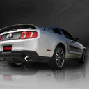 Corsa 2011-2014 Ford Mustang GT/Boss 302 5.0L V8 Polished Sport Axle-Back Exhaust