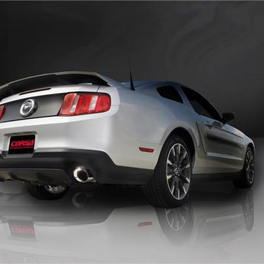 Corsa 2011-2014 Ford Mustang GT/Boss 302 5.0L V8 Polished Xtreme Axle-Back Exhaust